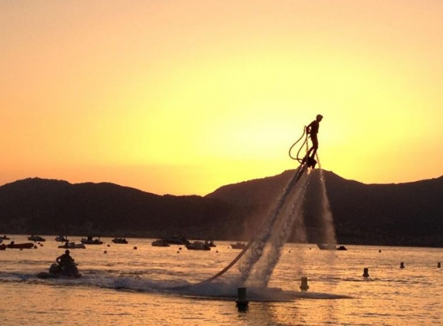  Flyboard nel Golfo di Ajaccio 